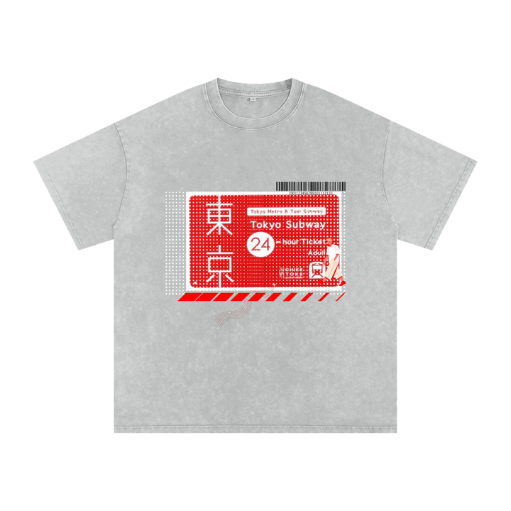 Tokyo Subway Washed Tee