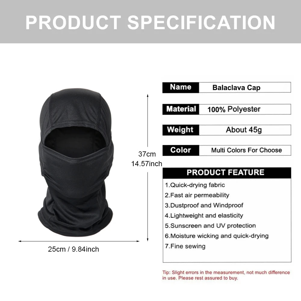 Camouflage Balaclava Cap