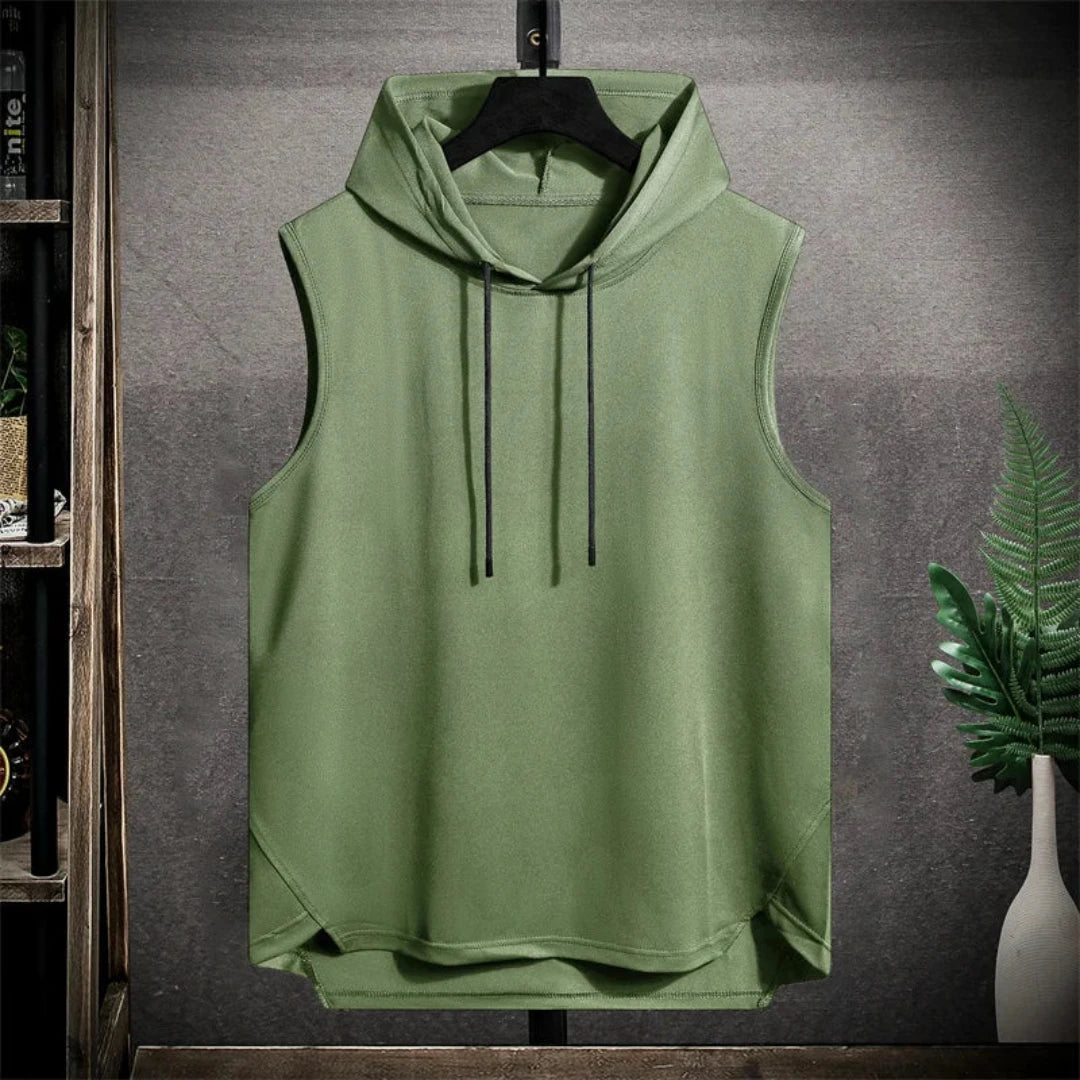 Muscle Up Sleeveless Hoodie