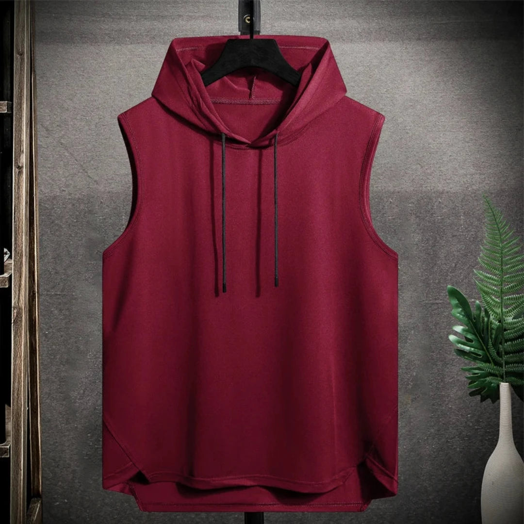 Muscle Up Sleeveless Hoodie