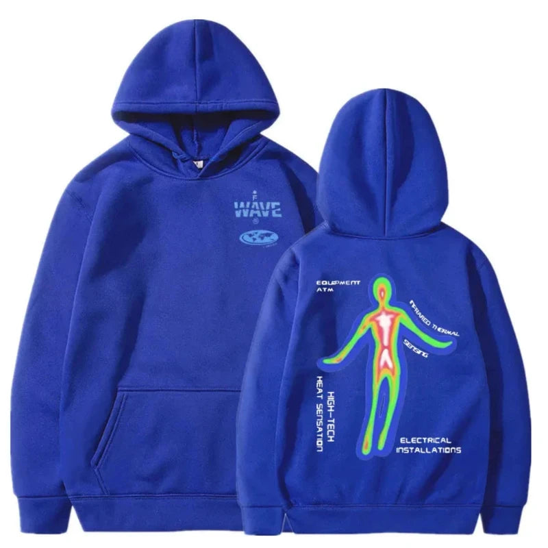 Icy Minded. Fashionable Hoodie