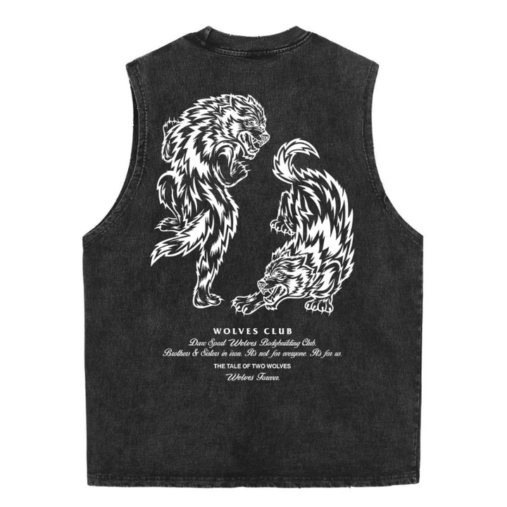 Icy Minded. A stylish black vest 