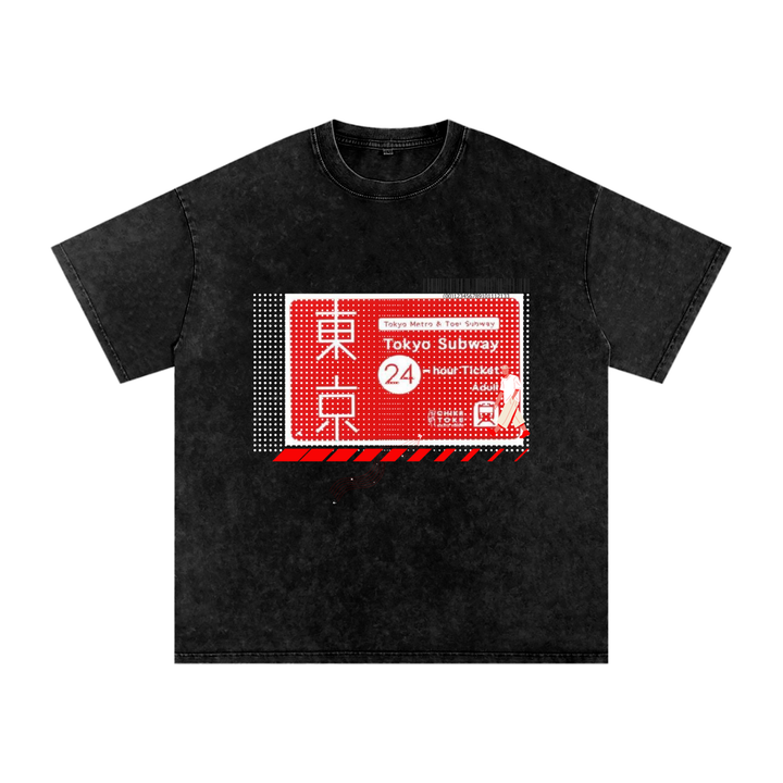 Tokyo Subway Washed Tee