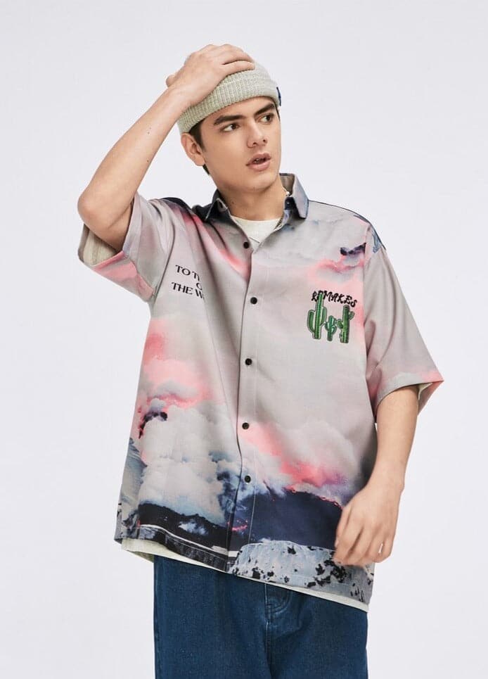 Cacti Button Up