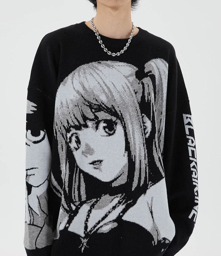 Retro Anime Sweater