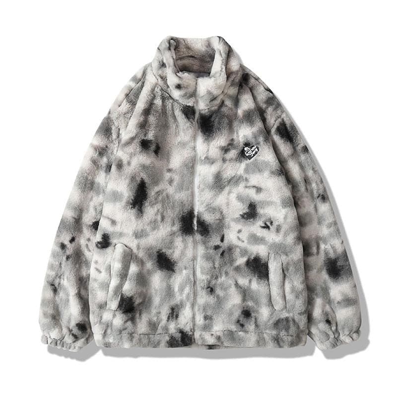 Heart Fuzzy Fleece Jacket